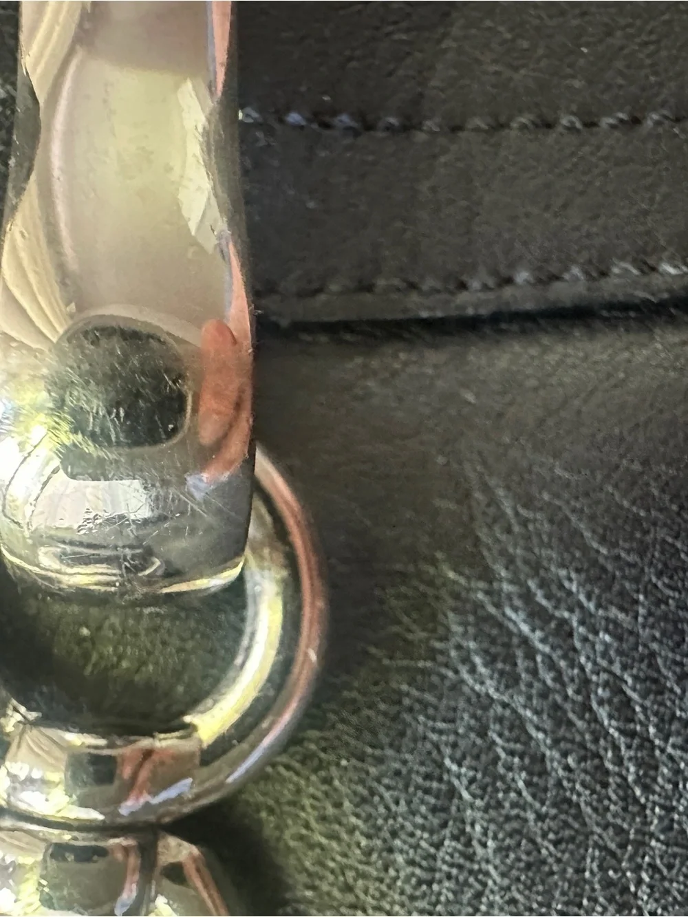 Coach Hampton Black Leather bag